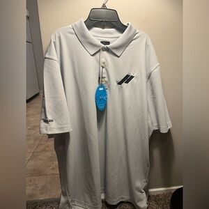 Greg Norman Collection White Polo Shirt